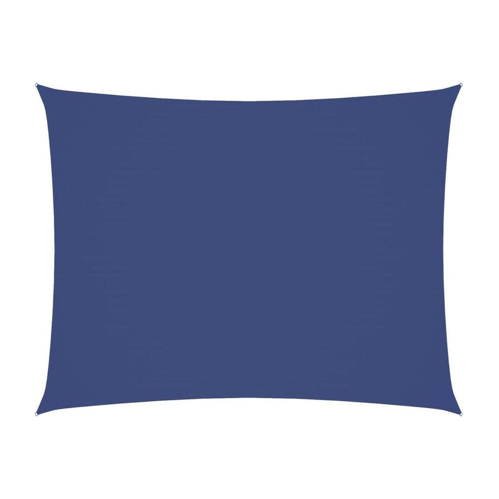 Sunshade Sail Oxford Fabric Rectangular Blue