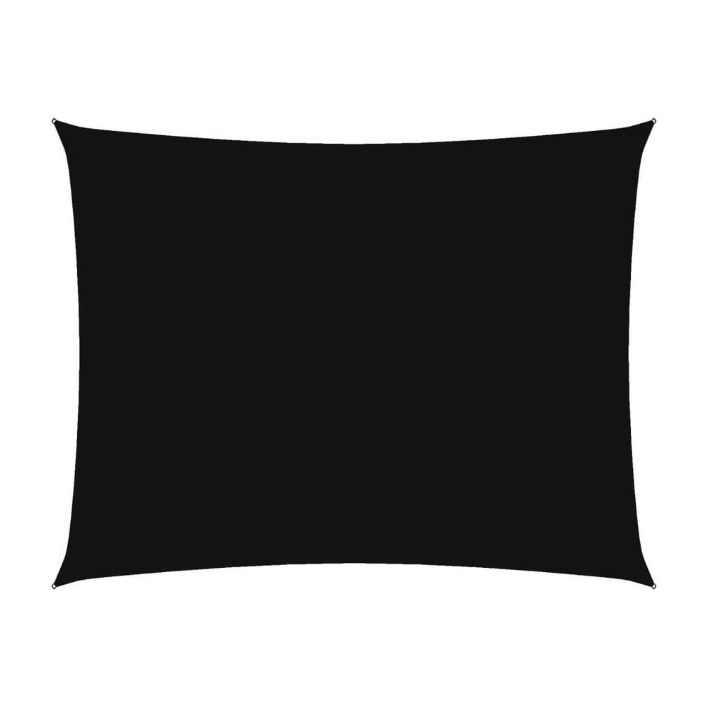 Sunshade Sail Oxford Fabric Rectangular Black