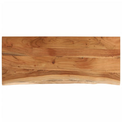 Table Top Rectangular Solid Wood Acacia Live Edge, image 2