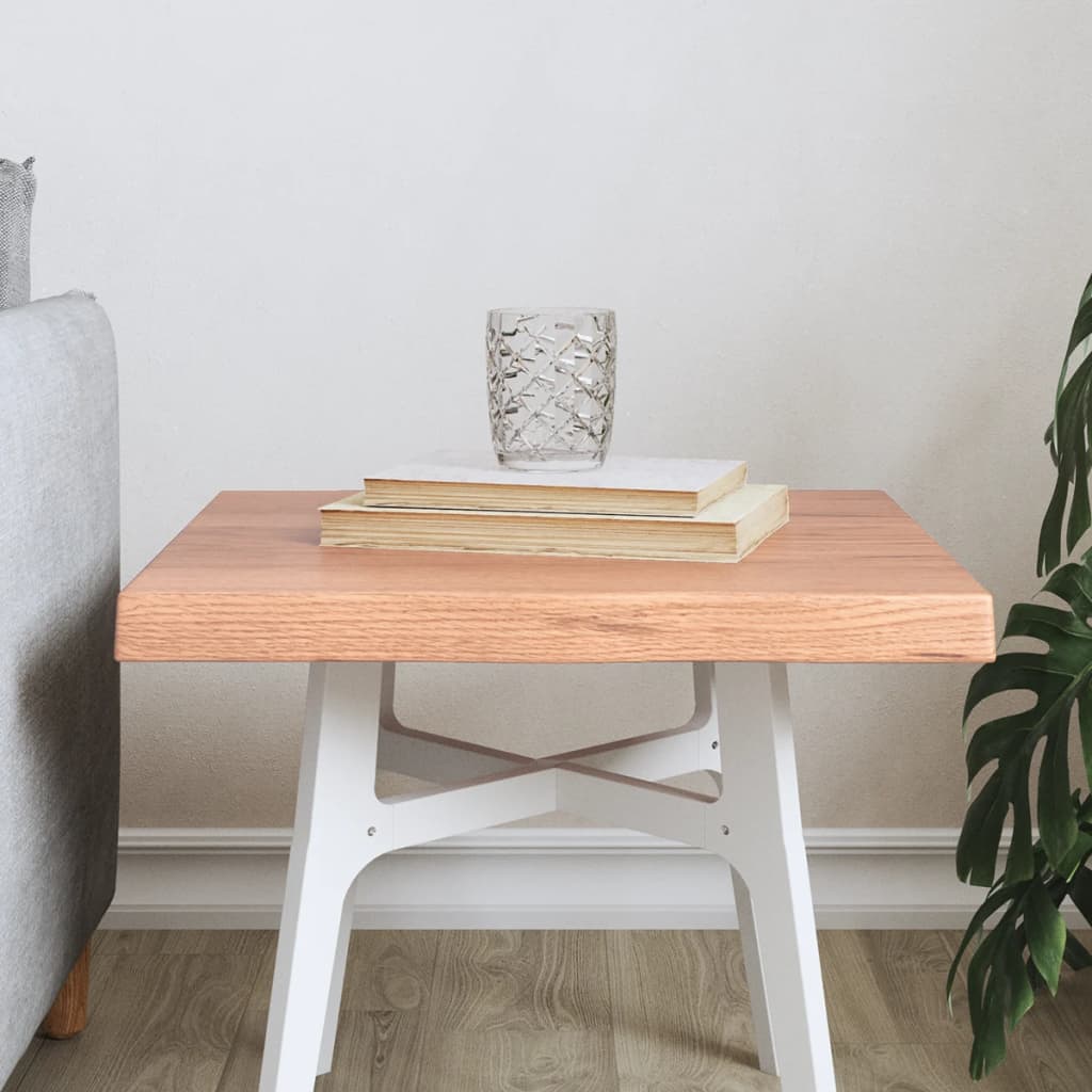 Table Top Light Brown Live Edge