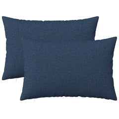 Throw Pillow HEERLEN Blue Fabric