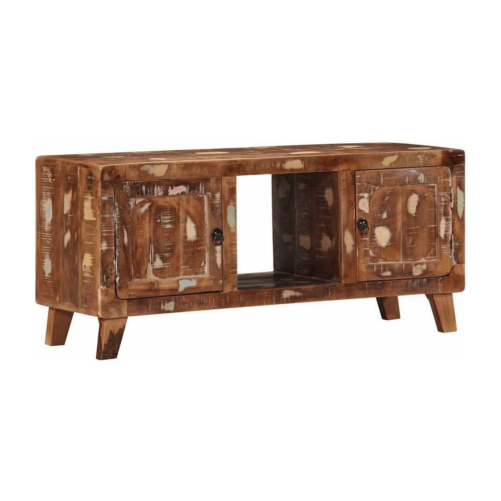 TV Cabinet Solid Wood Reclaimed