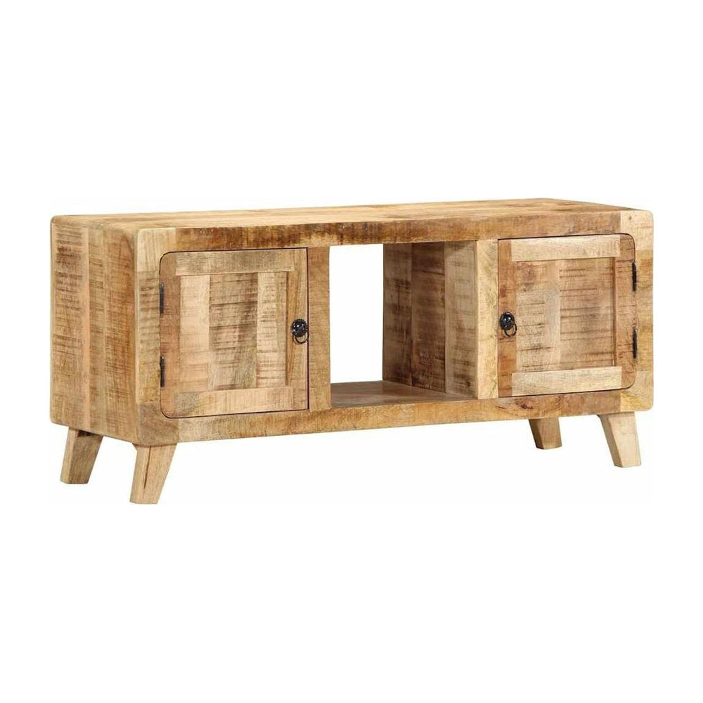 TV Cabinet Solid Wood Rough Mango