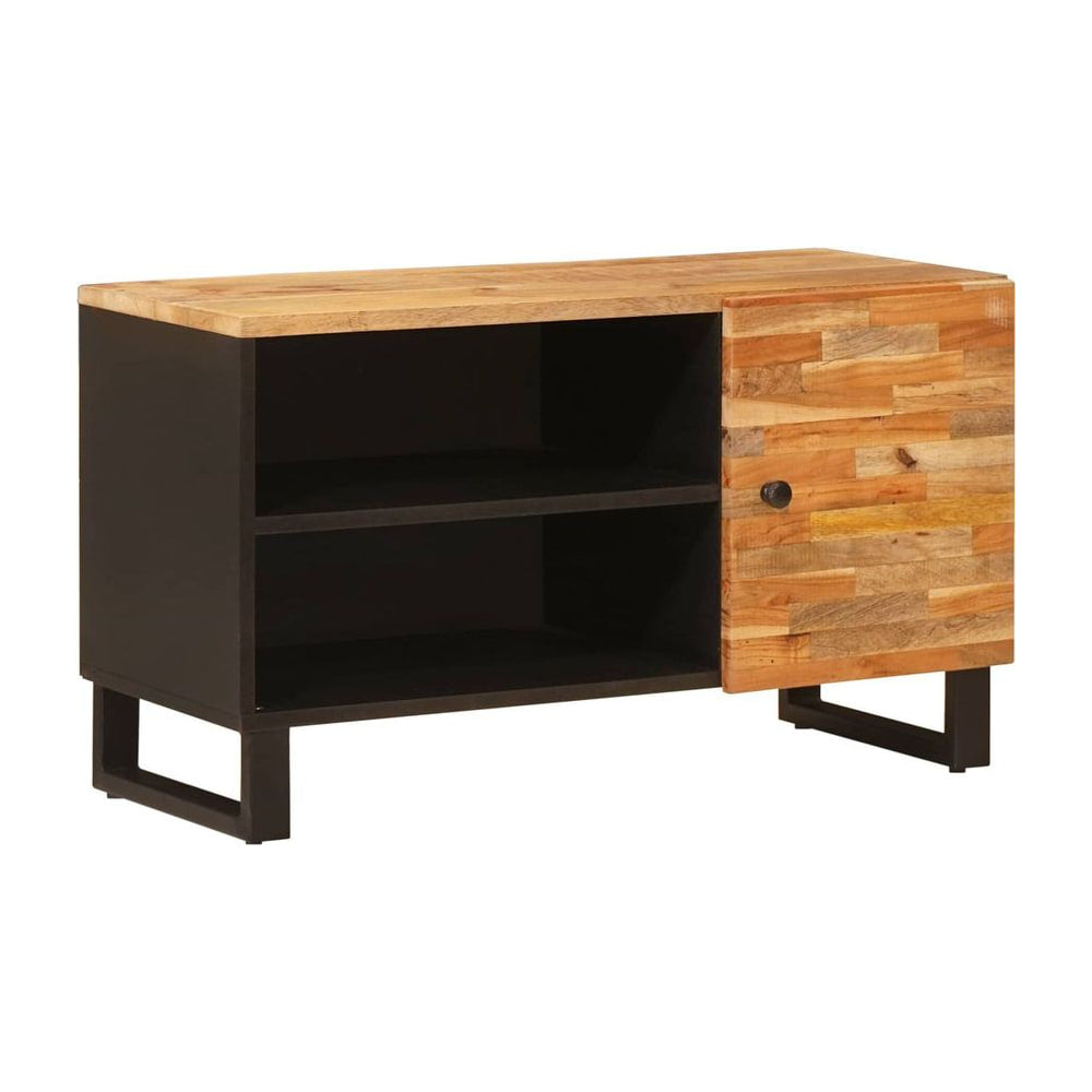 TV Cabinet Brown Solid Mango Wood