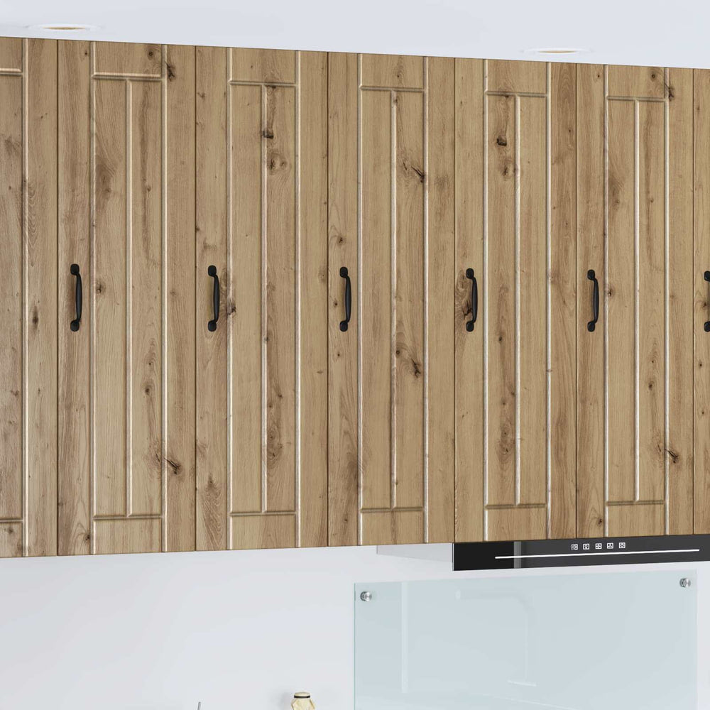 Wall Cabinet LUCCA Artisan Oak Engineered Wood