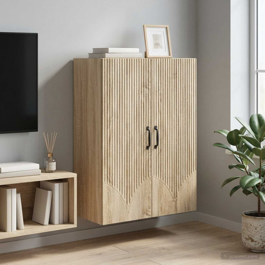 Wall-Mounted Cabinet Engineered Wood