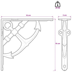 Wall Shelf Brackets Steel