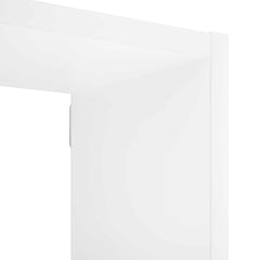 Wall Shelf White Engineered Wood