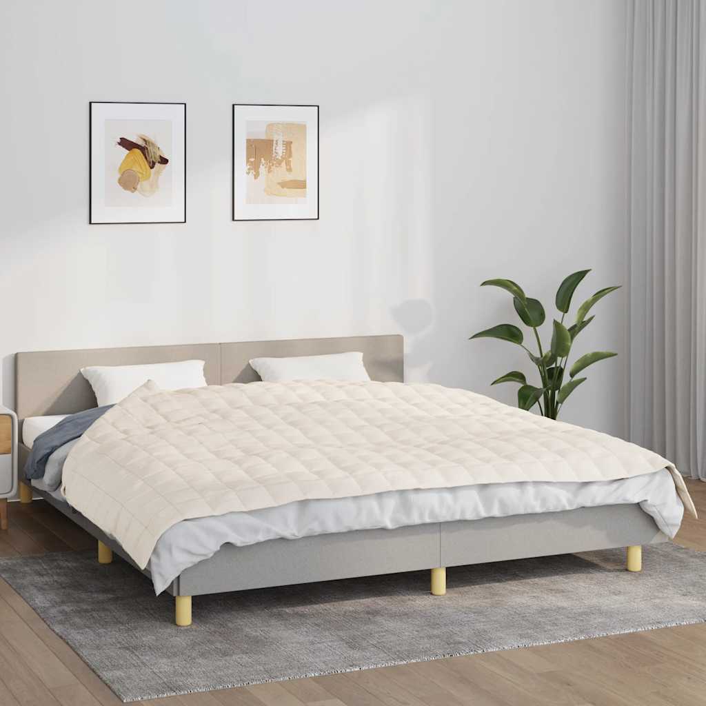 Weighted Blanket Light Cream 7 kg