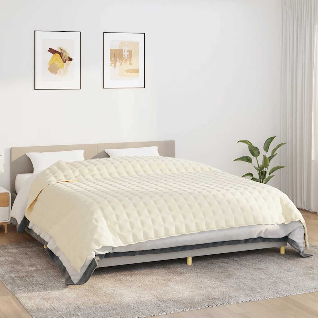 Weighted Blanket Light Cream 15 kg