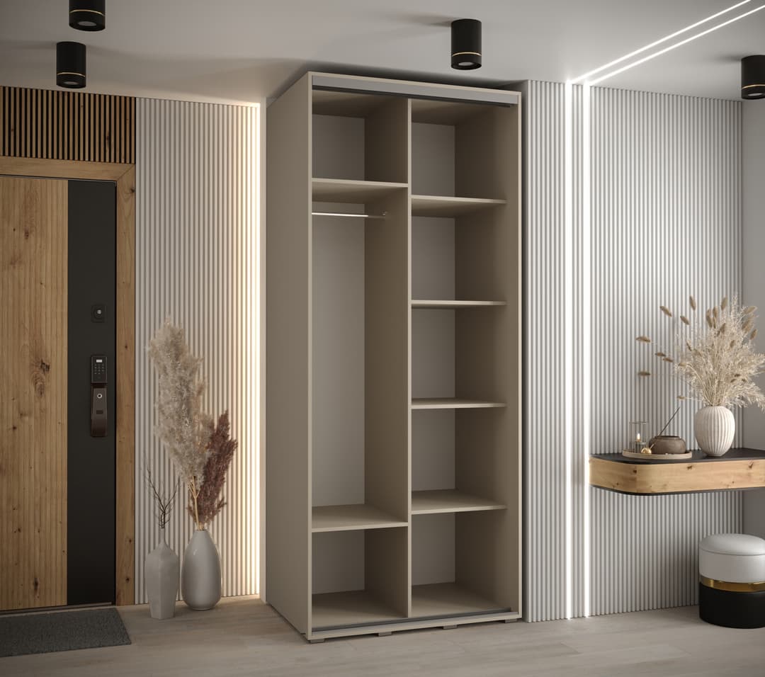 Dakota I Sliding Door Wardrobe 100cm - product image 5