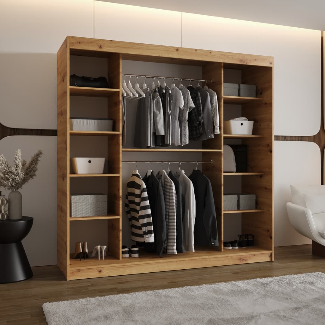 Spoti Sliding Door Wardrobe 200cm
