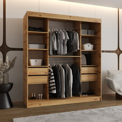 Spoti Sliding Door Wardrobe 180cm
