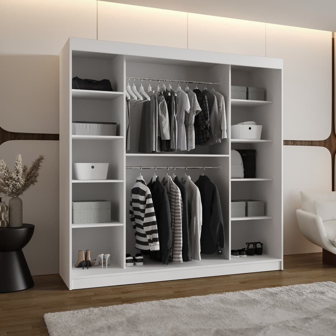 Spoti Sliding Door Wardrobe 200cm