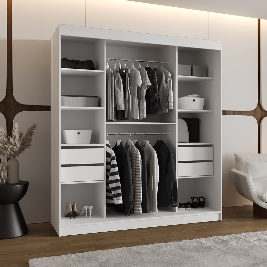 Spoti Sliding Door Wardrobe 180cm