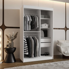 Royal Sliding Door Wardrobe 120cm