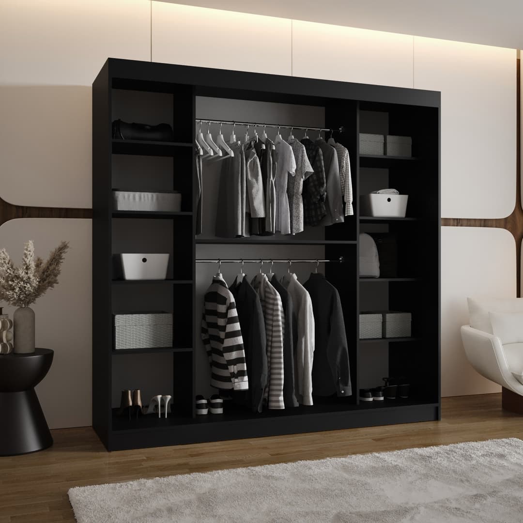 Spoti Sliding Door Wardrobe 200cm