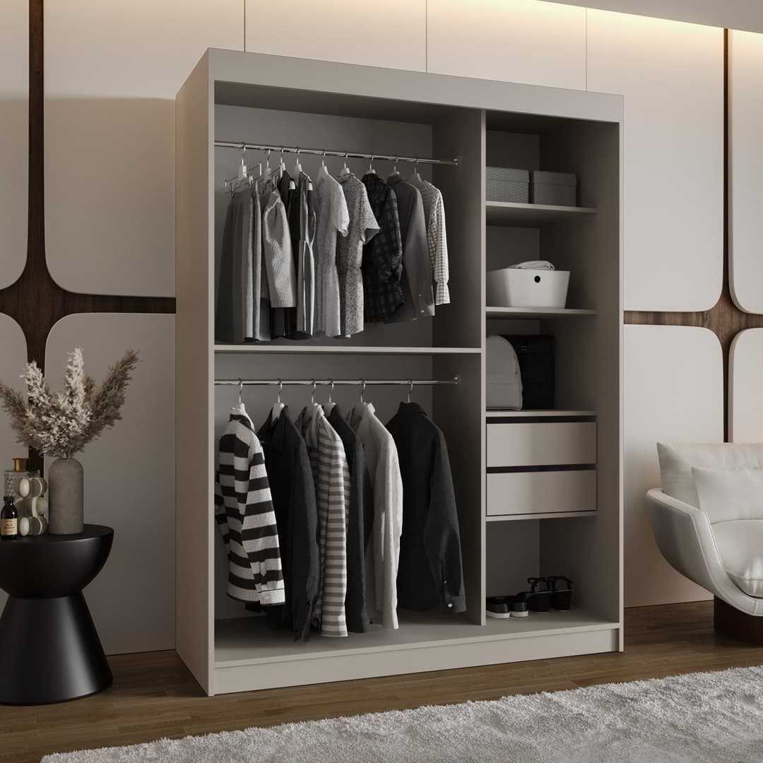 Spoti Sliding Door Wardrobe 150cm