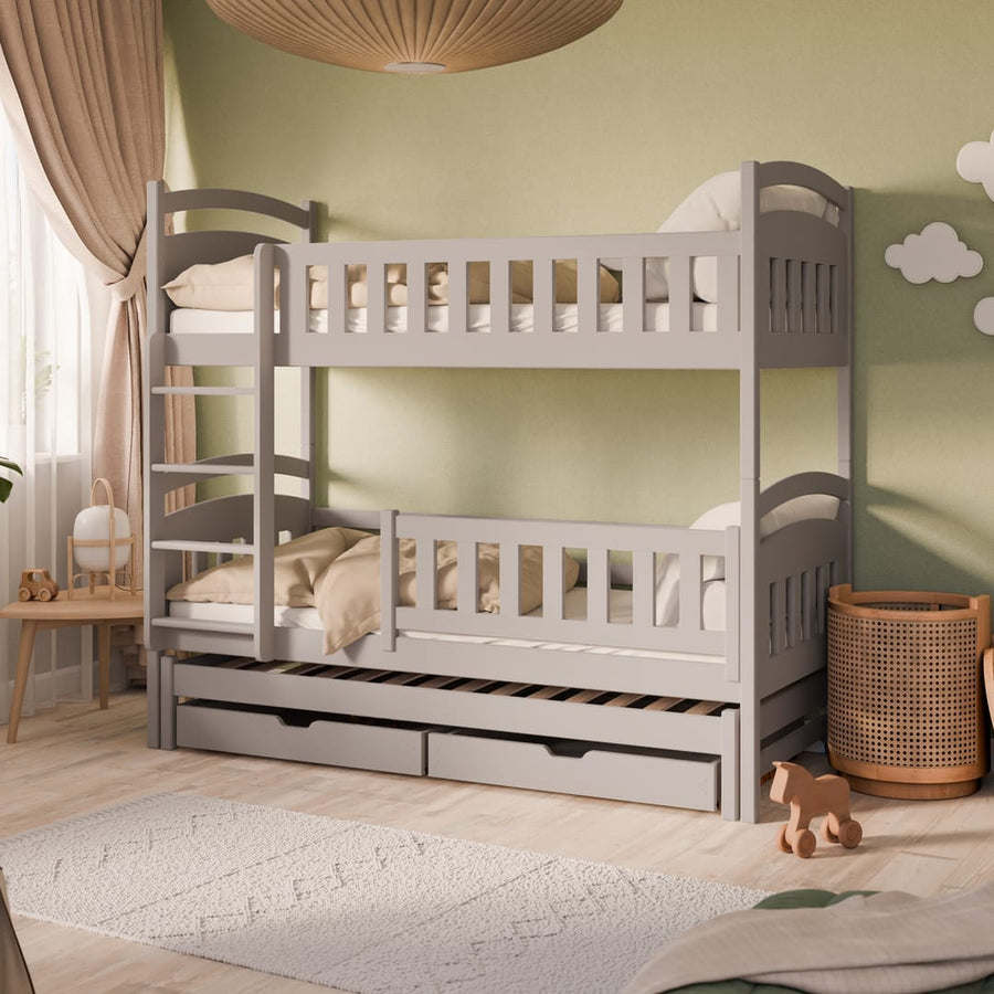 Blanka Bunk Bed with Trundle and Storage