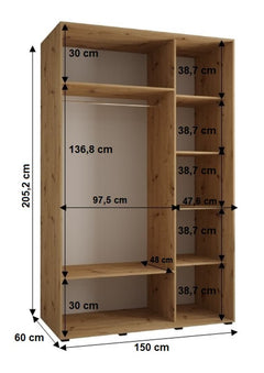 Cannes Sliding Door Wardrobe product image