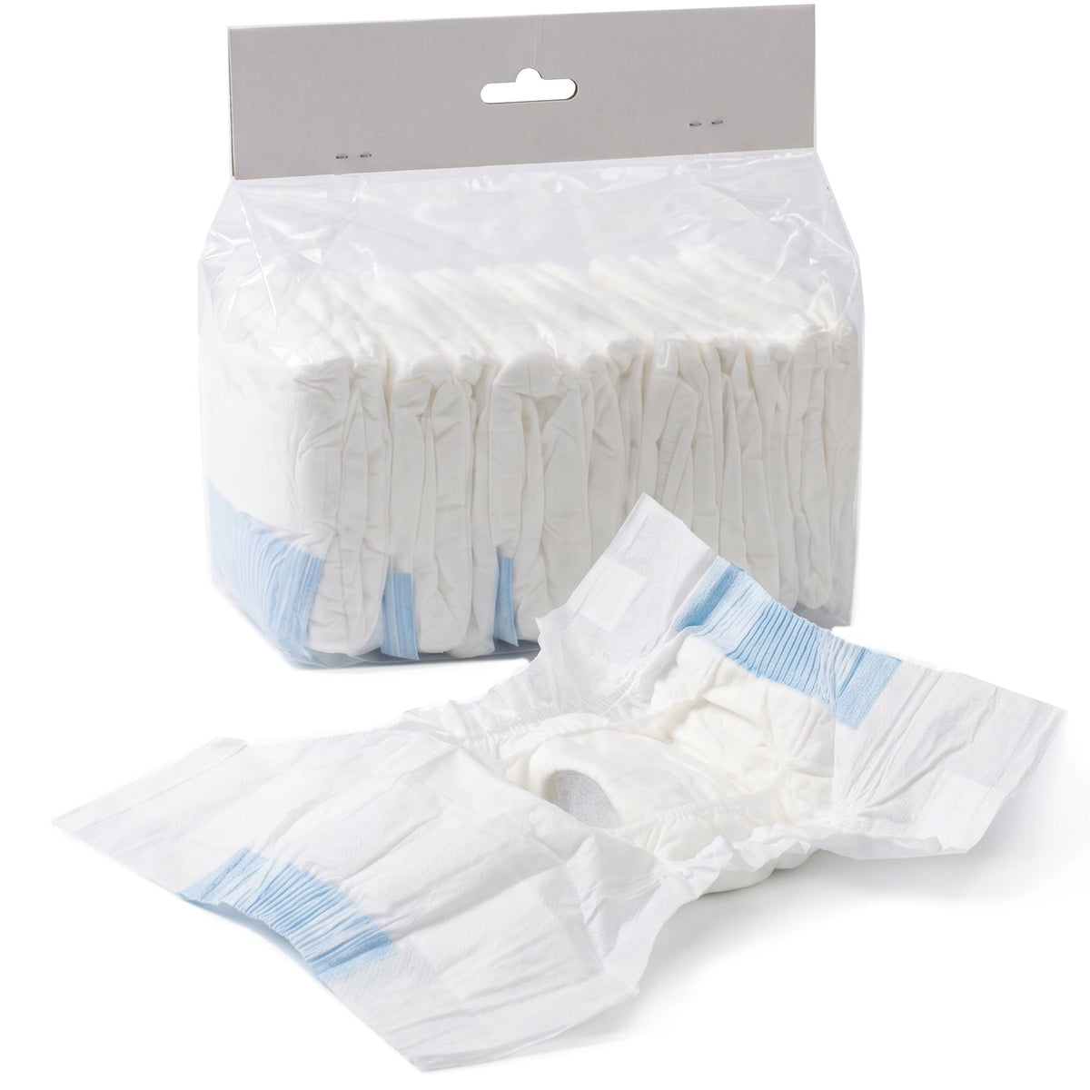 PawHut Disposable Dog Diapers Female Incontinence or Excitable Urination and Training 48 Count, XS, 15-33 cm