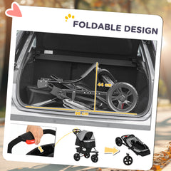 PawHut Dog Stroller Pram, image 6