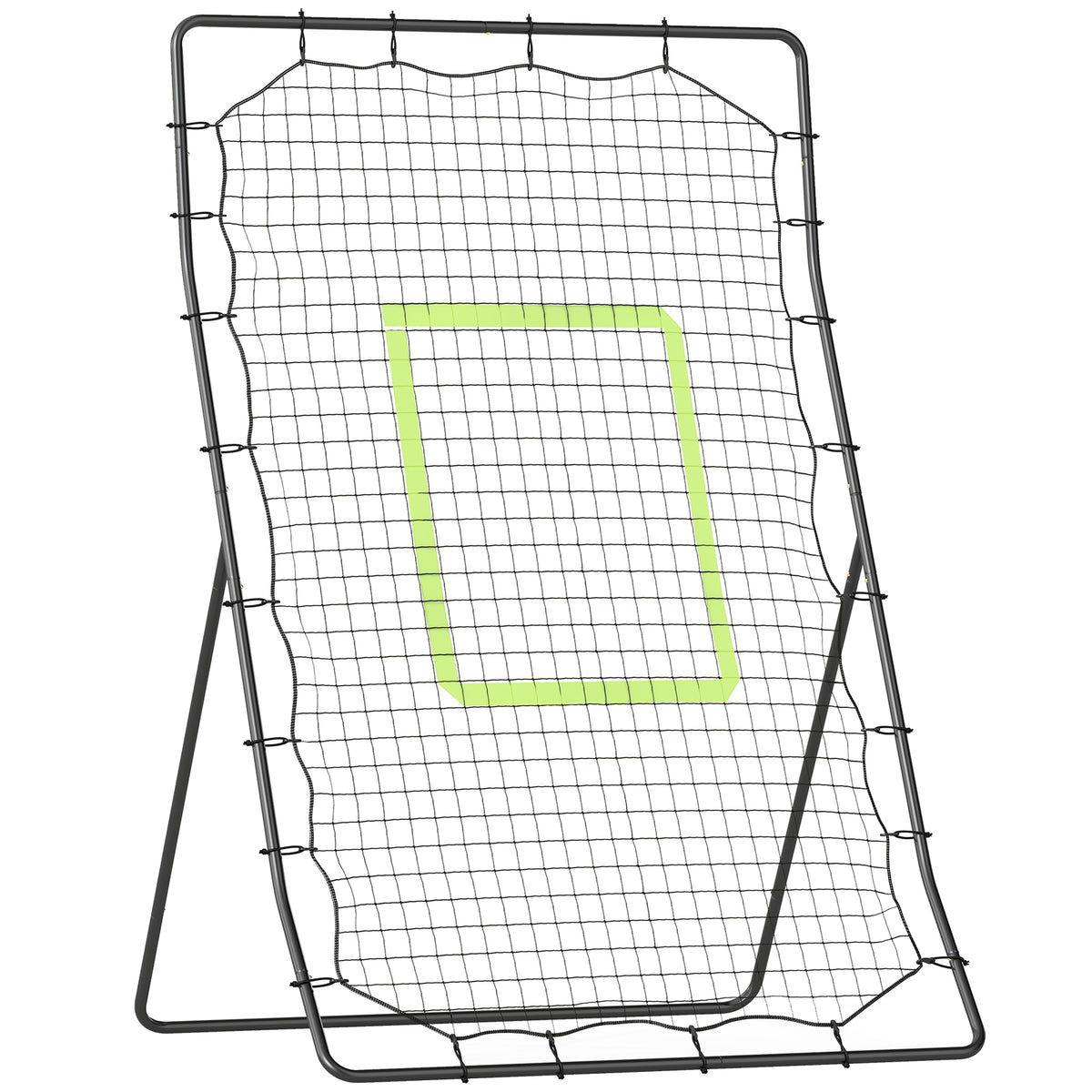 HOMCOM Baseball Rebounder Net Teens Adults Game Spot Softball Training Aid Practise Target Strike Shot Goal Play