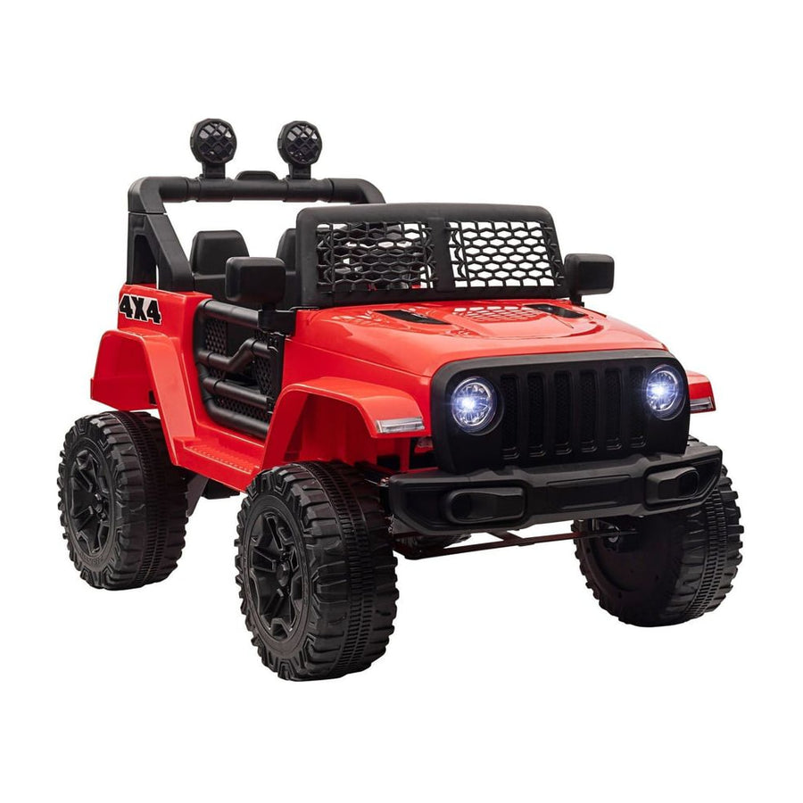 HOMCOM Kids Electric Ride On Car in Old Red