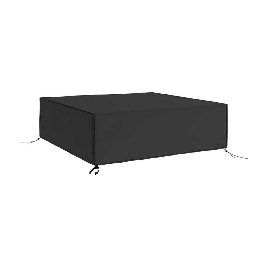 Outsunny Large Patio Garden Furniture Set Cover 600D Oxford Square Waterproof, 230 x 230 x 70 cm, Black