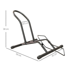 Two Bike Stands, Bicycle Storage Rack, for Indoor Garages, Home, Office