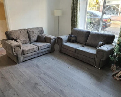 Chingford 3+2Seater Scatter Back (Grey)