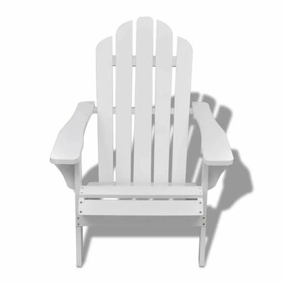 Garden Chair Wood White