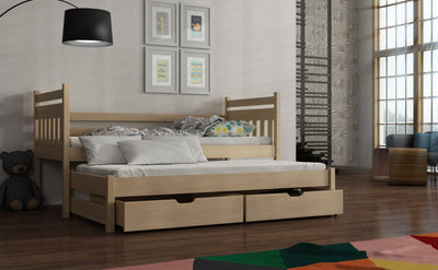 Daniel Double Bed with Trundle