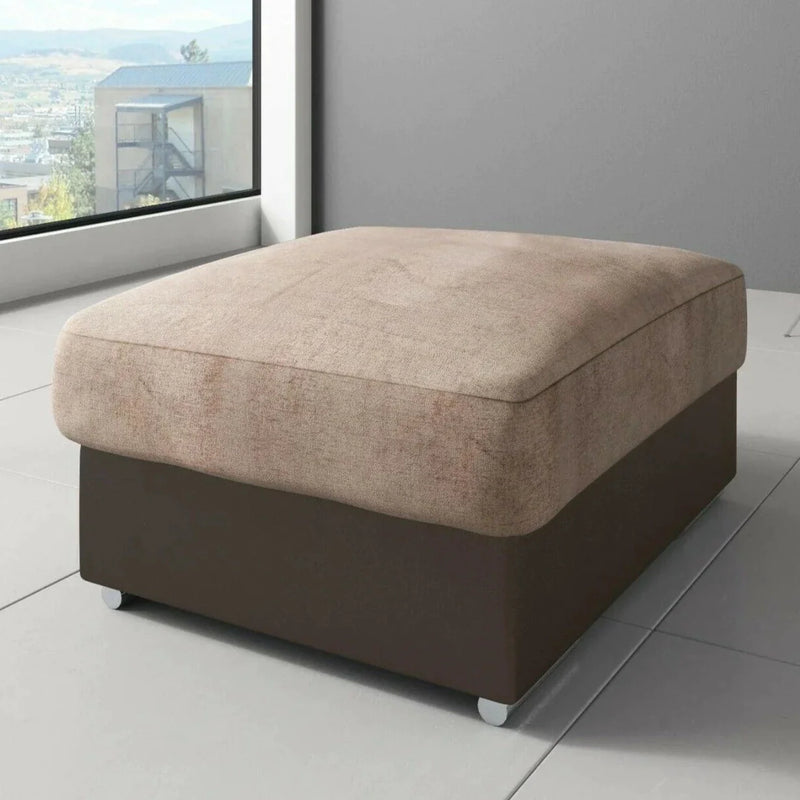 Ferol Fabric Sofa with 2 Seater - Black/Grey