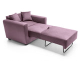 Bristol Velvet Single Sofa bed