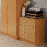 Rio Costa 3 Drawer Chest of Drawers in Beech Effect