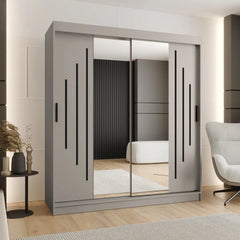 Rubino Y1 Sliding Door Wardrobe 180cm - product image 6