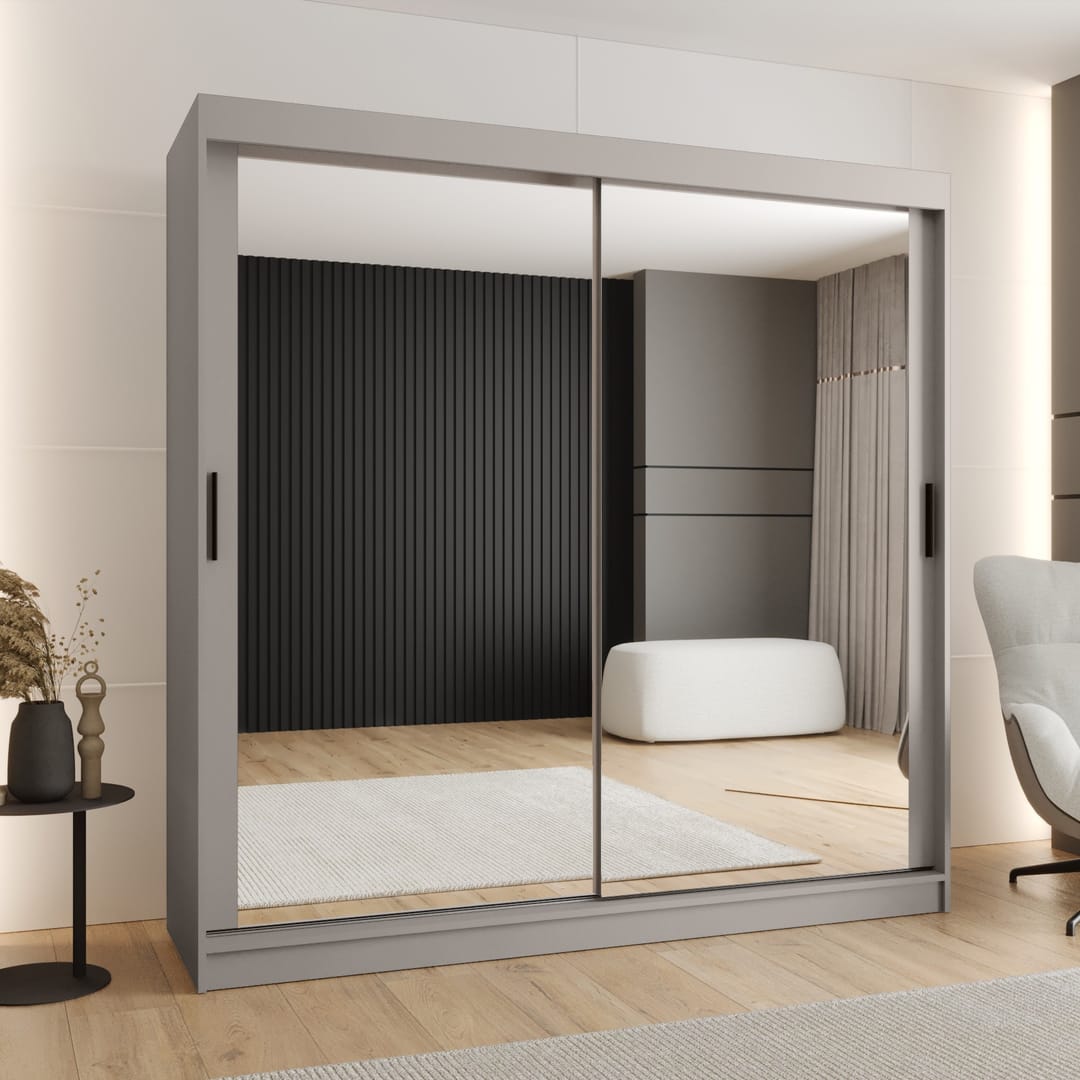 Rubino T3 Sliding Door Wardrobe 200cm - product image 6