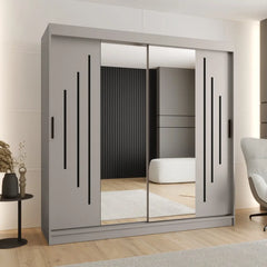 Rubino Y1 Sliding Door Wardrobe 200cm - product image 6