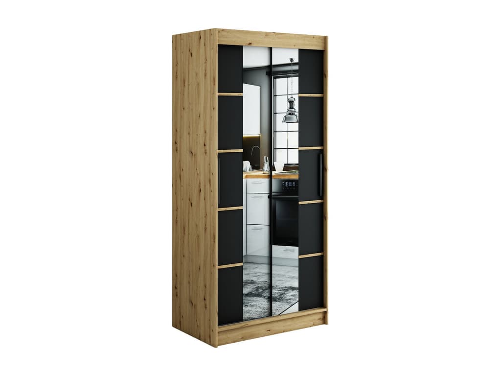 Leto V4 Sliding Door Wardrobe 100cm