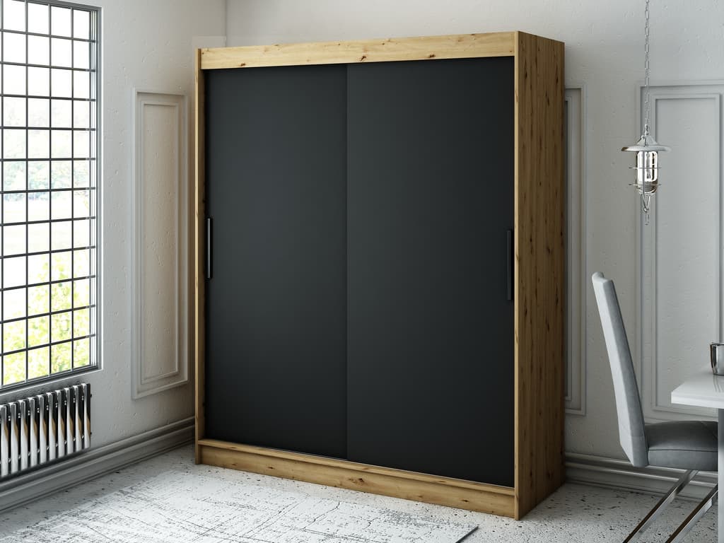 Leto T Sliding Door Wardrobe 180cm - product image 2