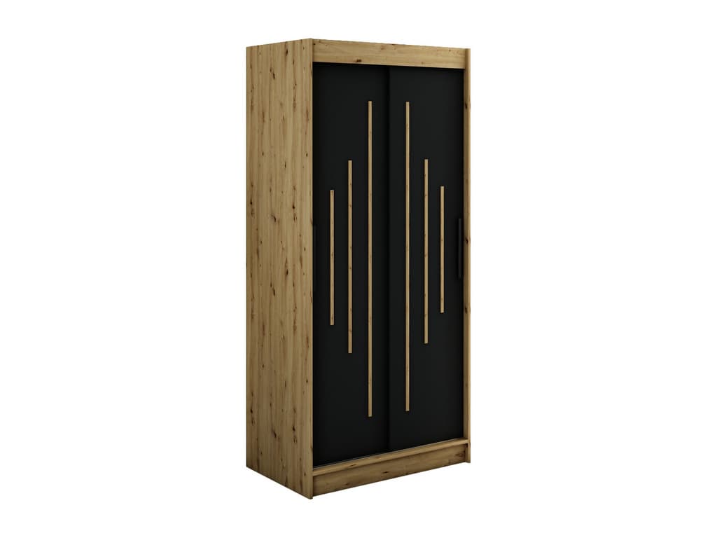 Leto Y Sliding Door Wardrobe 100cm
