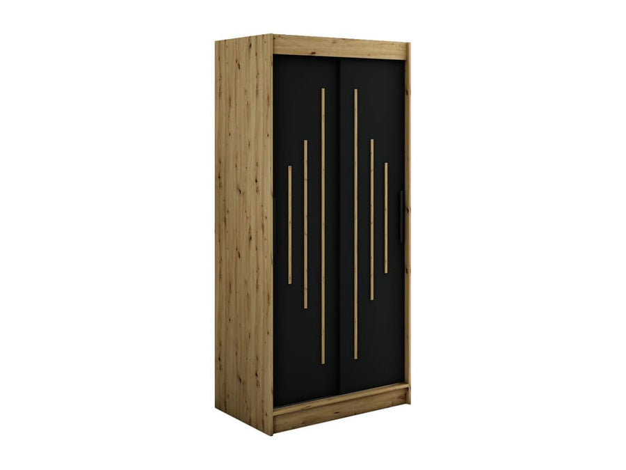 Leto Y Sliding Door Wardrobe 100cm