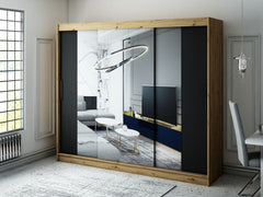 Leto T2 Sliding Door Wardrobe 250cm - product image 2