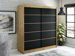 Leto V1 Sliding Door Wardrobe 200cm - product image 2