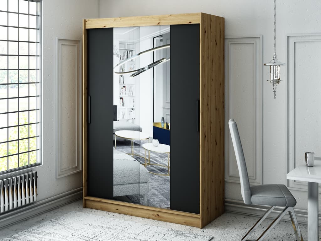 Leto T1 Sliding Door Wardrobe 150cm - product image 2