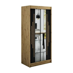 Leto Y1 Sliding Door Wardrobe 100cm
