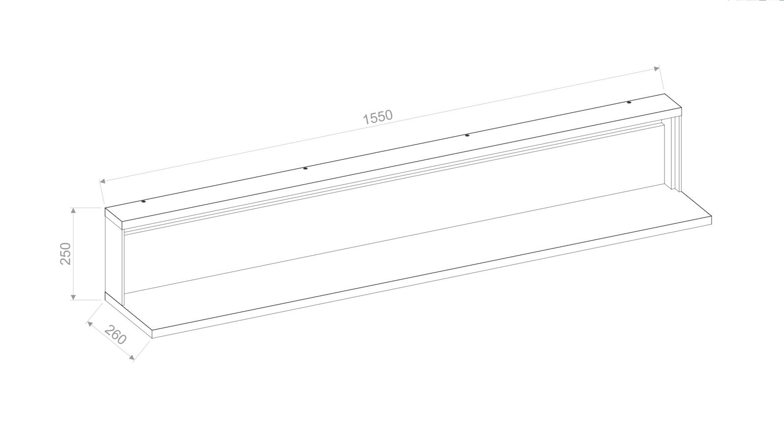 Quant QA-05 Shelf 155cm
