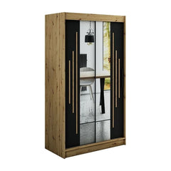 Leto Y1 Sliding Door Wardrobe 120cm