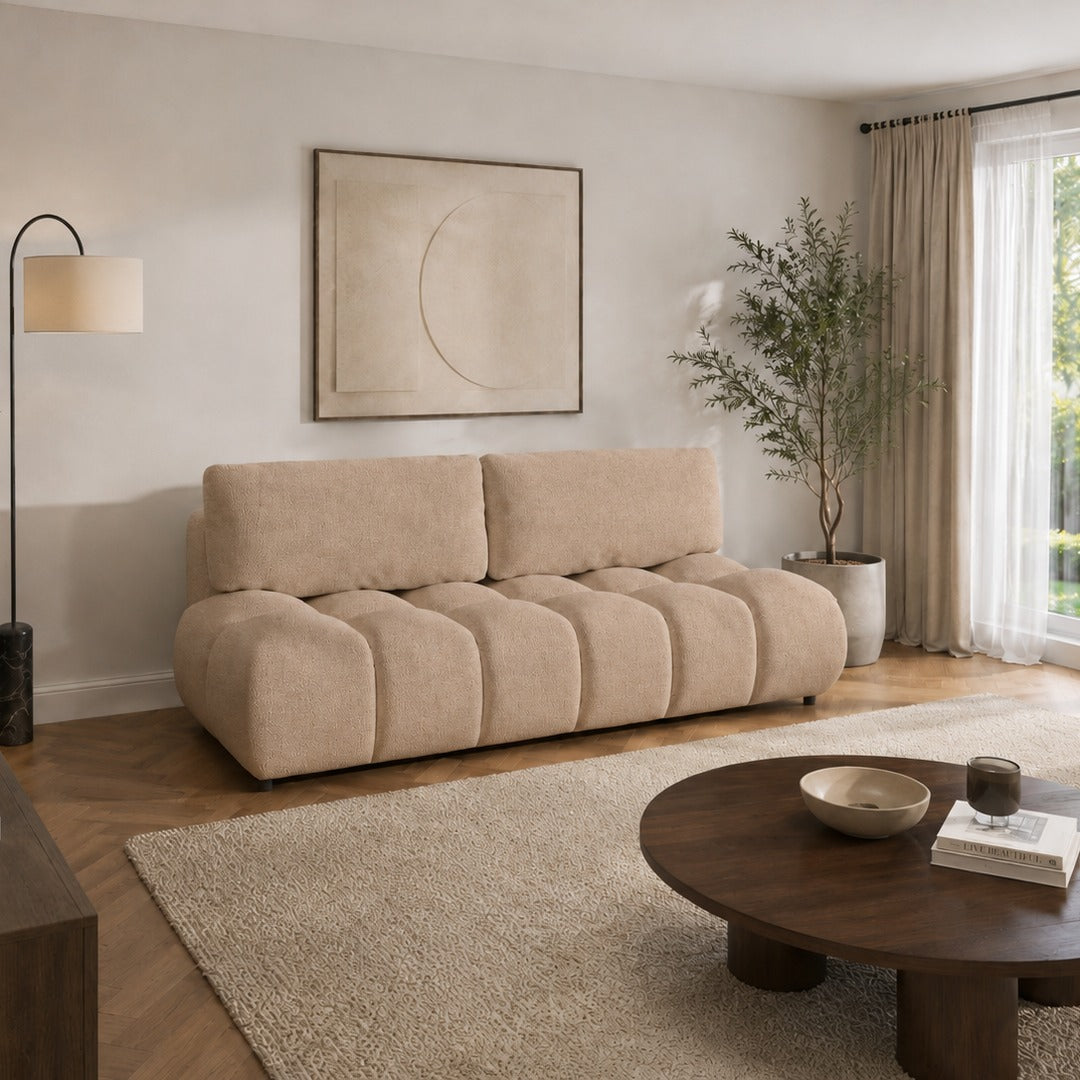 Sofa Bed Moko in Beige, image 2